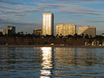 Santa Monica Pier sailing tour at sunset