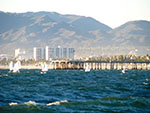 windy venice Pier ash Scattering